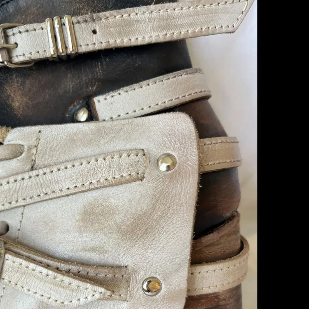 Freebird Jerome Size 9 Beige Ankle Bootie - Picture 7 of 16